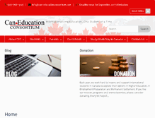 Tablet Screenshot of istudyincanada.com